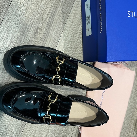 Stuart Weitzman OWEN BUCKLE ULTRA LUG LOAFER - Picture 5 of 6